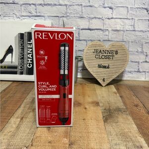 Revlon 1200W Perfect Style Hot Air Kit - Style, Curl, and Volumize, 3 Piece New